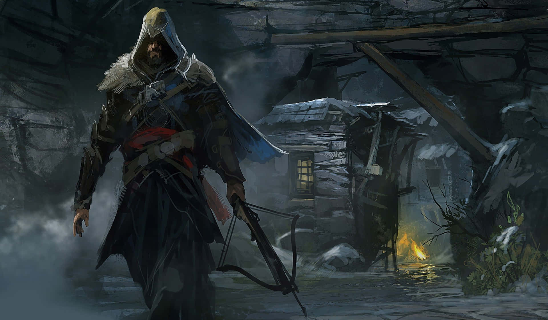 Ezio Auditore exploring Constantinople in Assassin's Creed Revelations Wallpaper