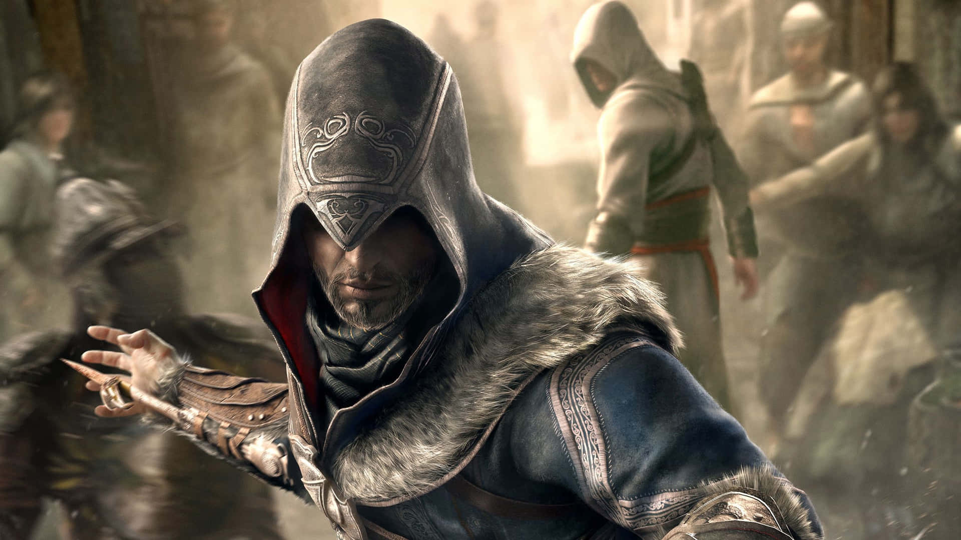 Assassin's Creed Revelations - Master Assassin in Action Wallpaper