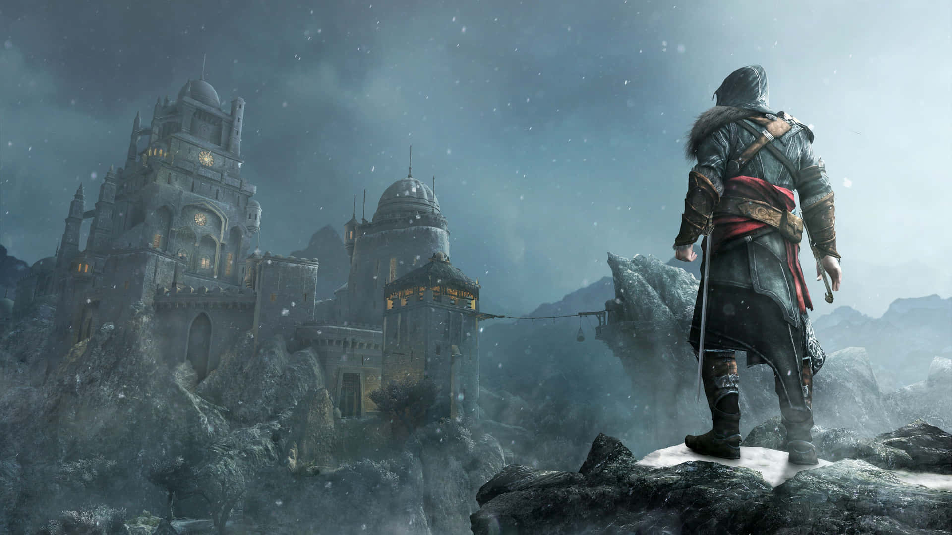 Assassin's Creed Revelations - Ezio Auditore in action Wallpaper