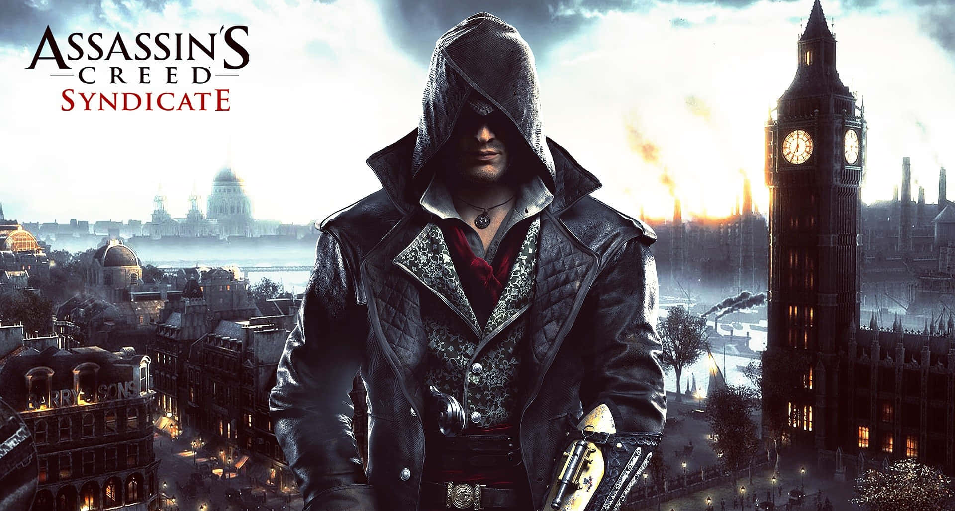 Assassin's Creed Syndicate: Evie and Jacob Frye in Action Wallpaper