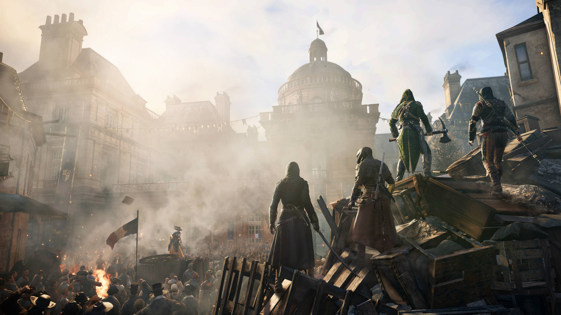 Assassin's Creed Unity Revolution 4k Gaming Picture