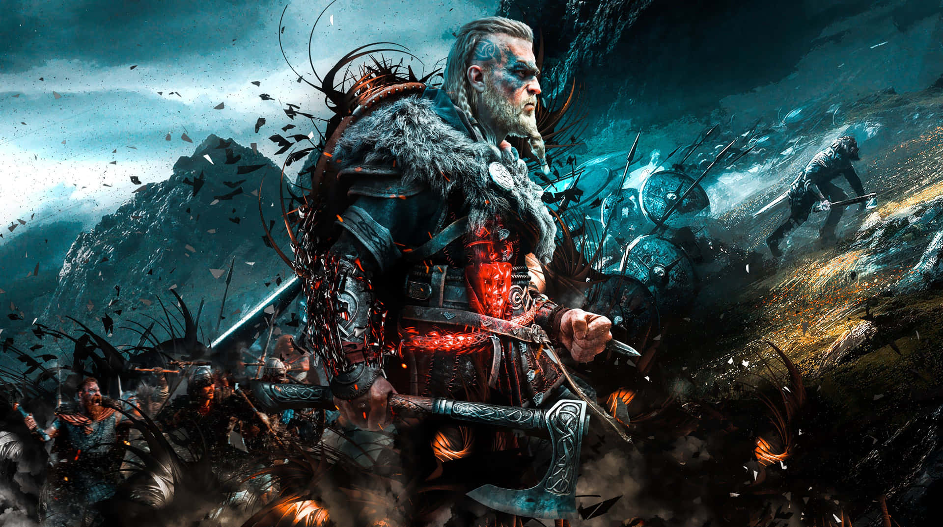 THOR God of War Ragnarök Cool Gaming Wallpaper, HD Games 4K Wallpapers,  Images and Background - Wallpapers Den