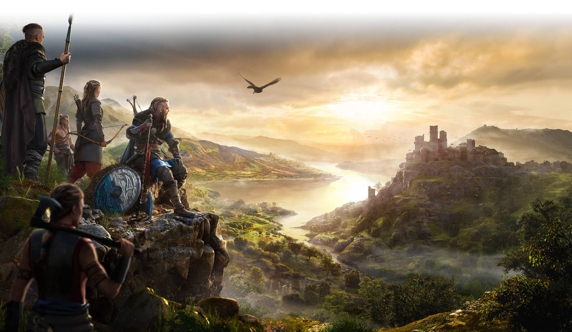 Assassin's Creed Valhalla Caustow Castle Wallpaper