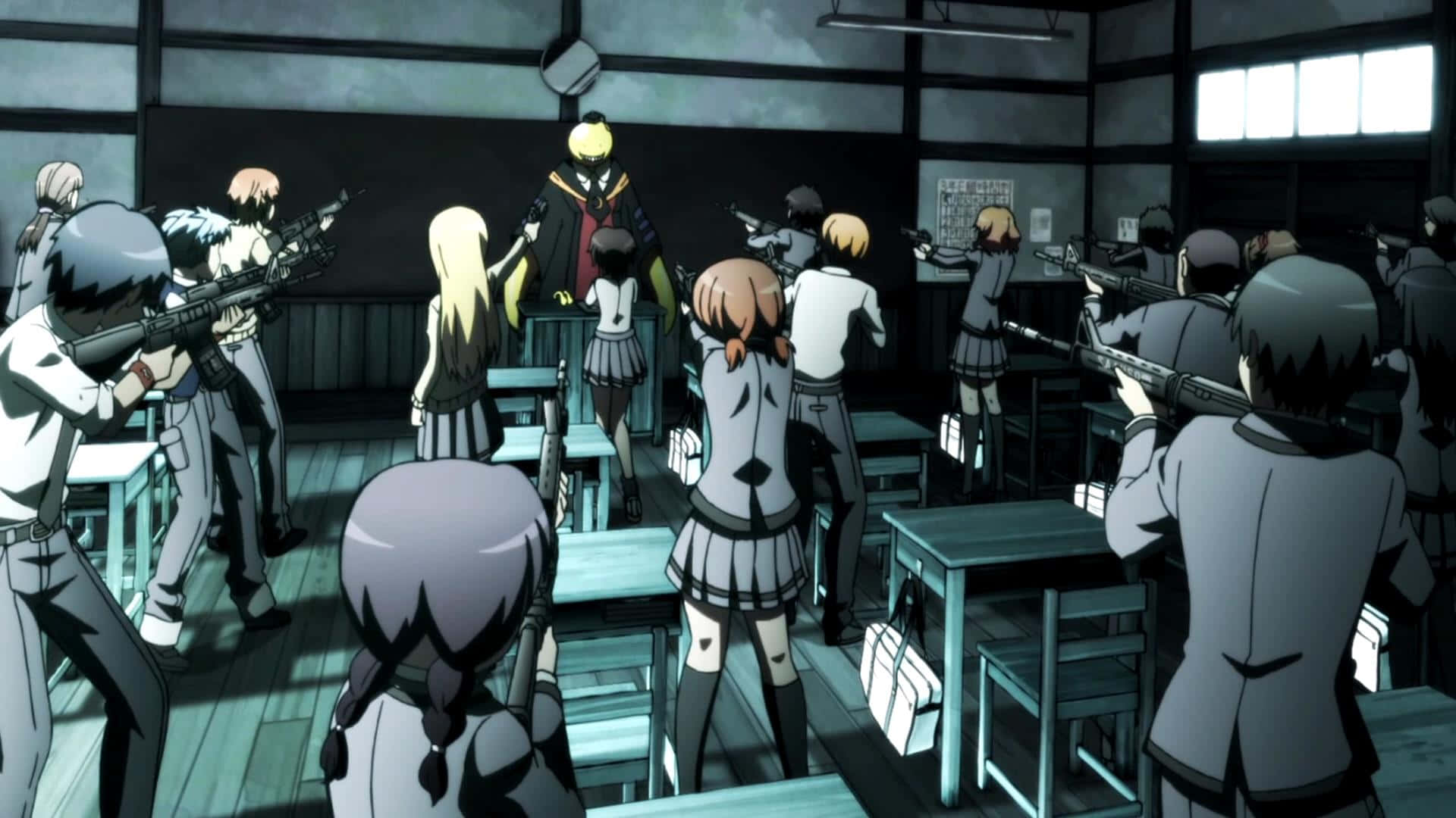 Assassination Classroom Setting Picture