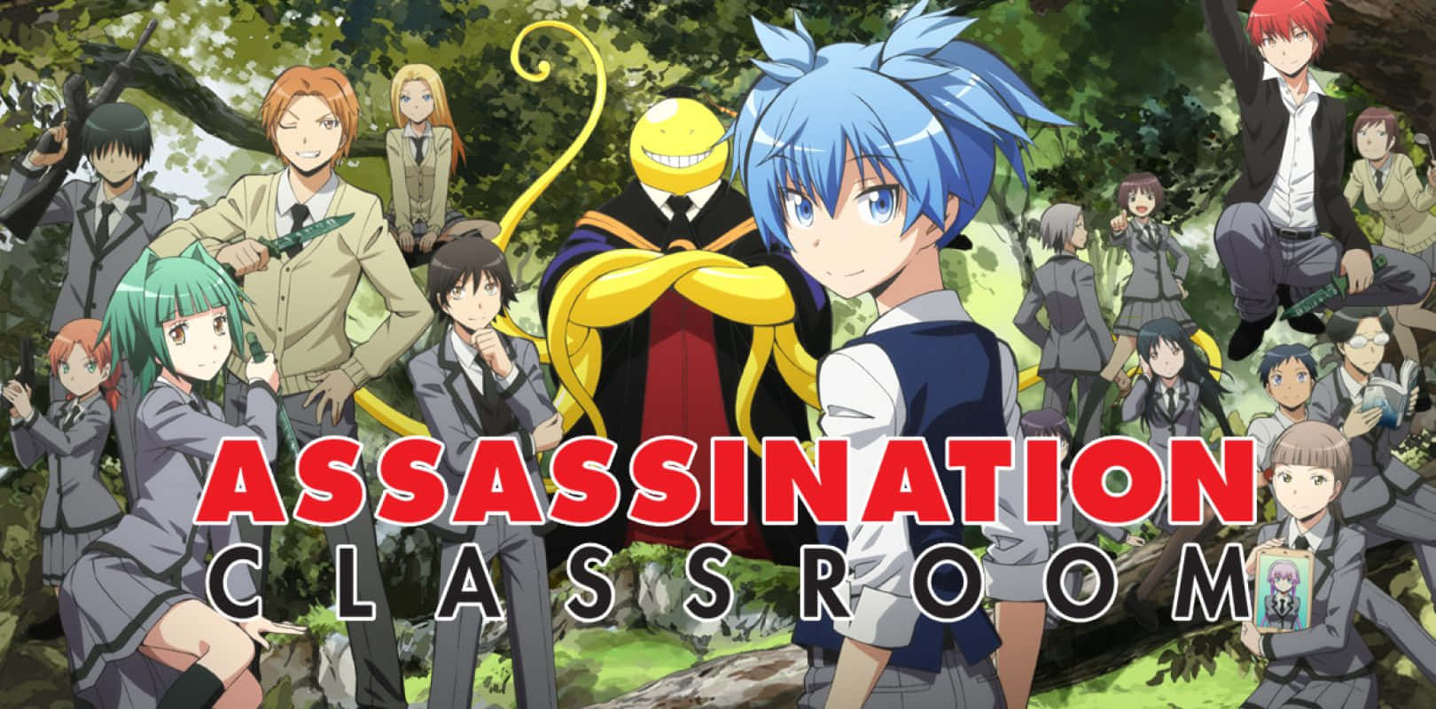 Assassinationclassroom Animerade Tv-serien Bild.