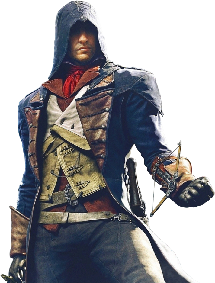 Assassins Creed Character Arno Dorian PNG