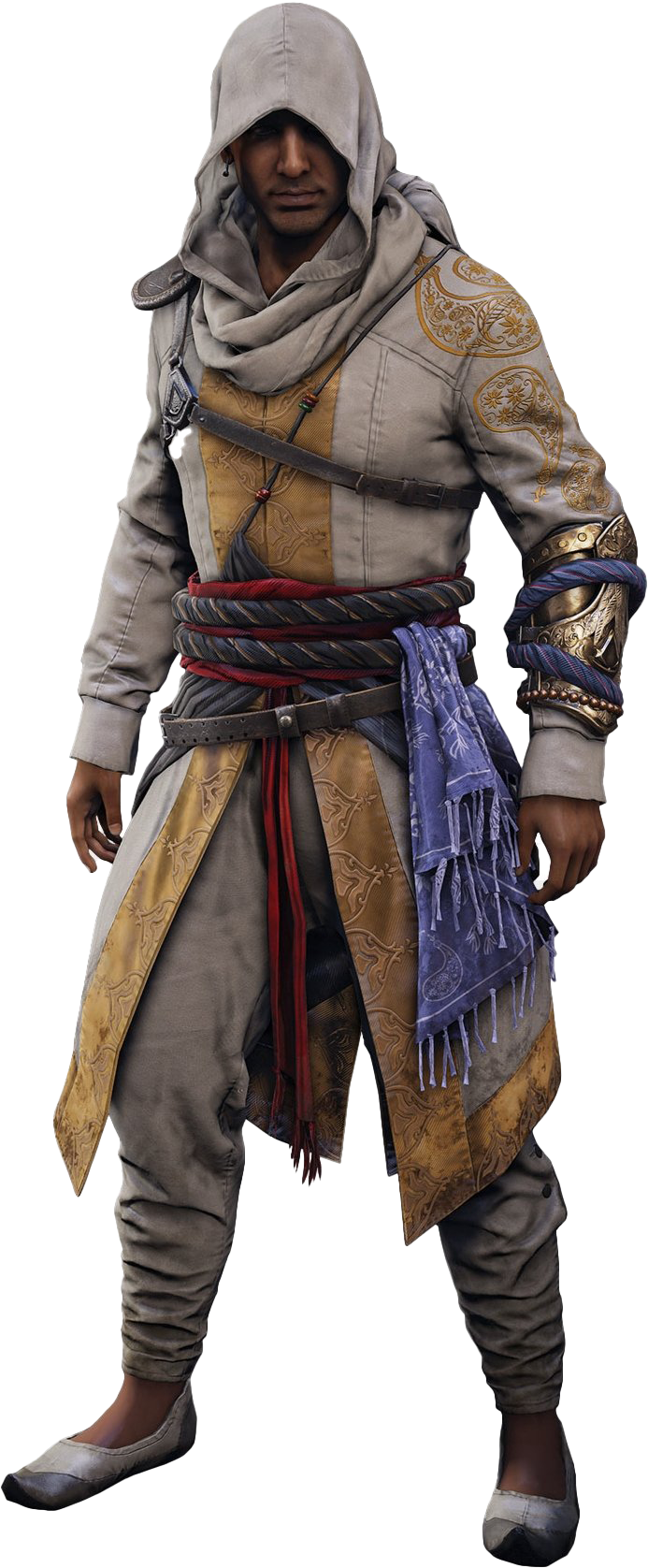 Assassins Creed Character Render PNG