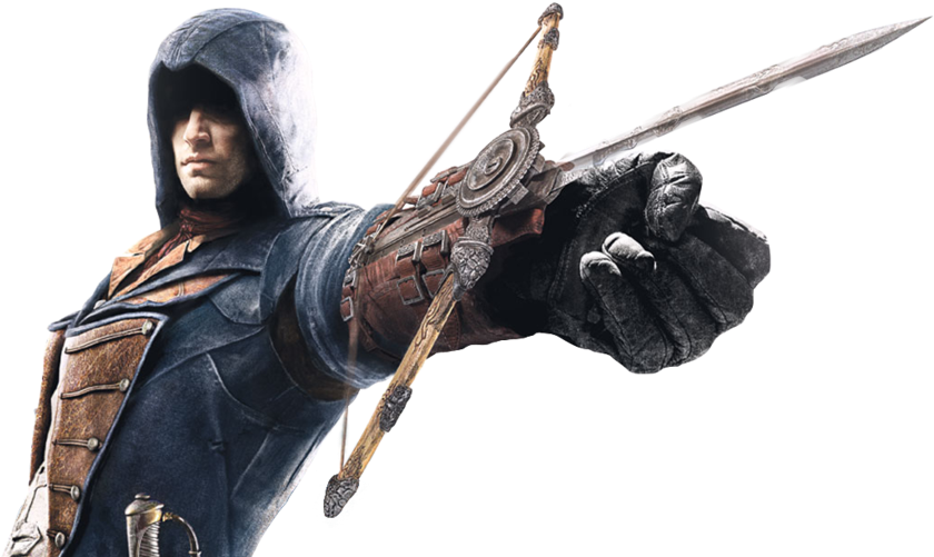 Assassins Creed Hidden Blade Action PNG