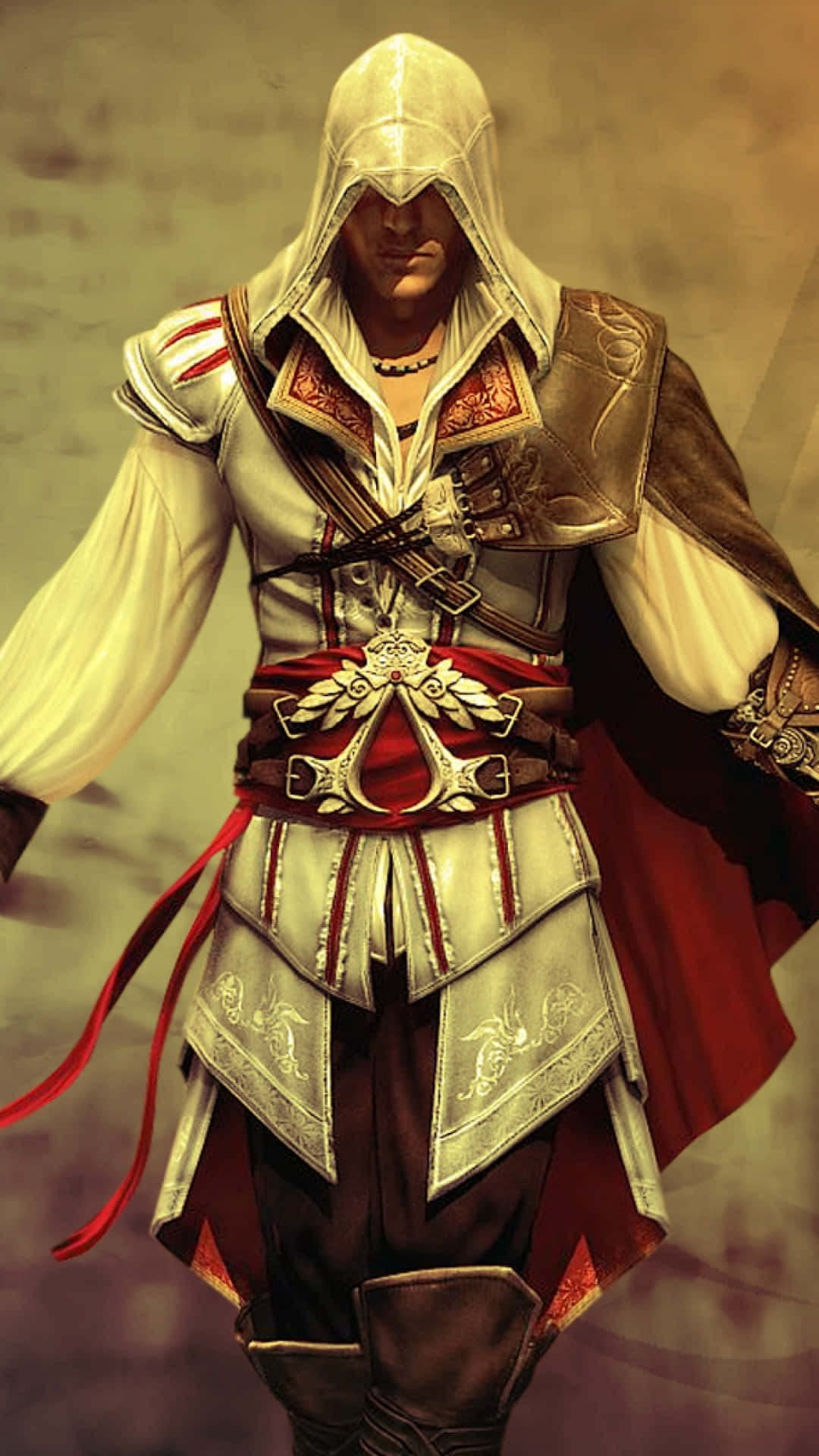 "The assassin is ready, with his Assassin's Creed on iPhone" Wallpaper