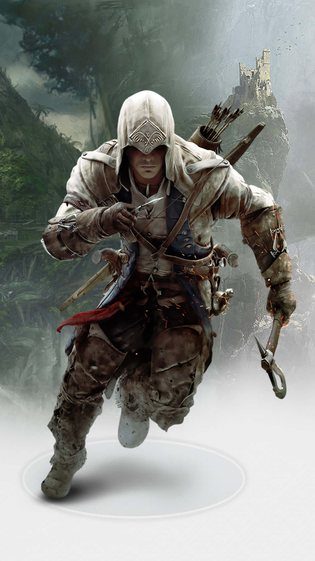 Running Assassins Creed Iphone Wallpaper