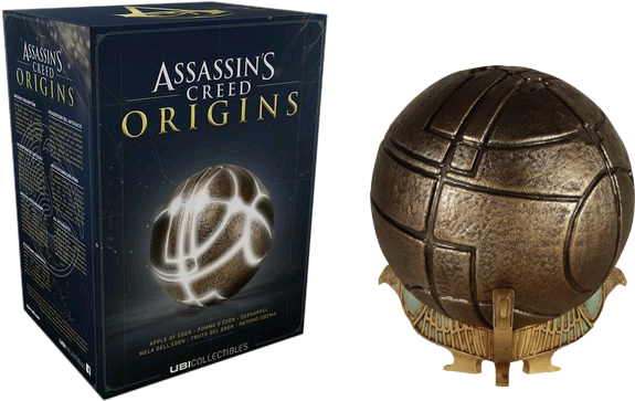 Assassins Creed Origins Collectible Boxand Appleof Eden PNG