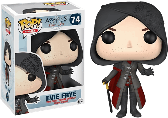 Assassins Creed Syndicate Evie Frye Funko Pop PNG