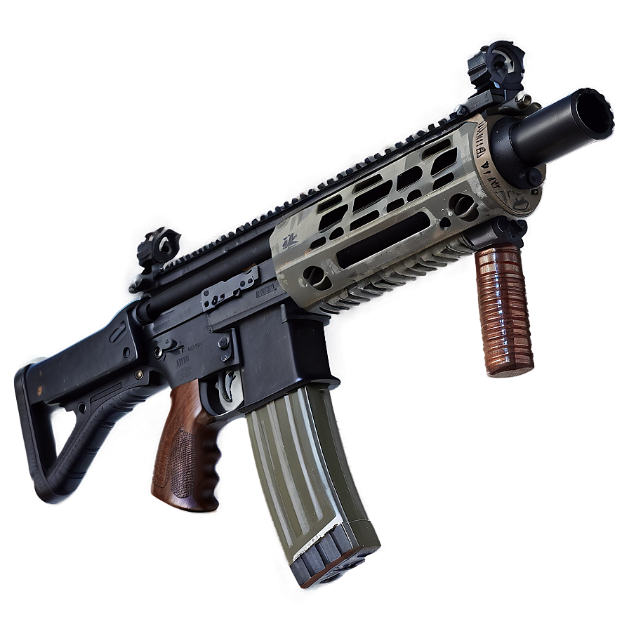 Assault Rifle Transparent Png Nmb20 PNG