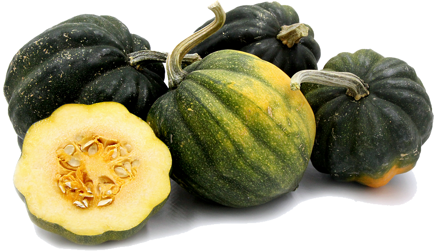 Assorted Acorn Squash Varieties PNG