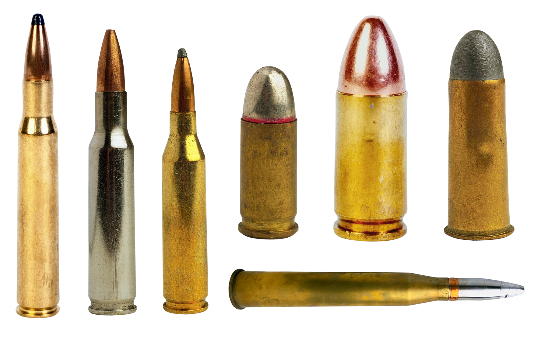 Assorted Ammunition Types PNG