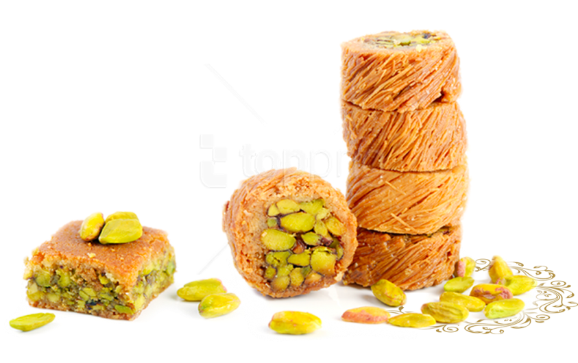 Assorted Baklava Delicacies PNG