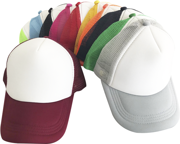 Assorted Baseball Caps Collection PNG
