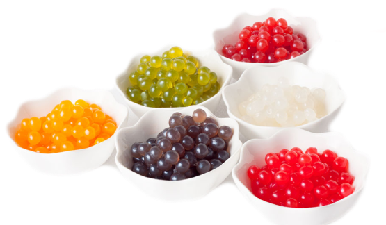 Assorted Boba Pearls PNG
