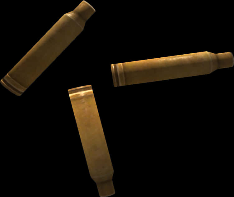 Assorted Bullets Black Background PNG