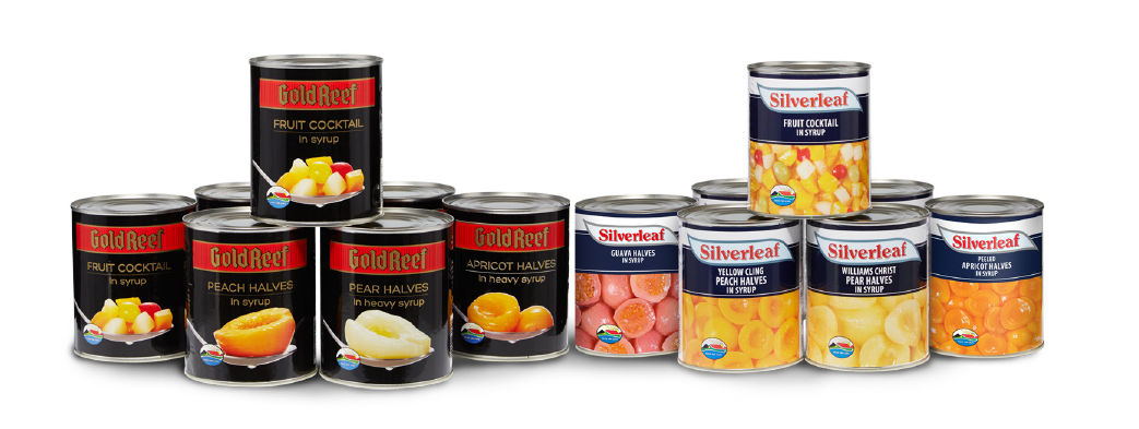 Assorted Canned Fruit Products PNG