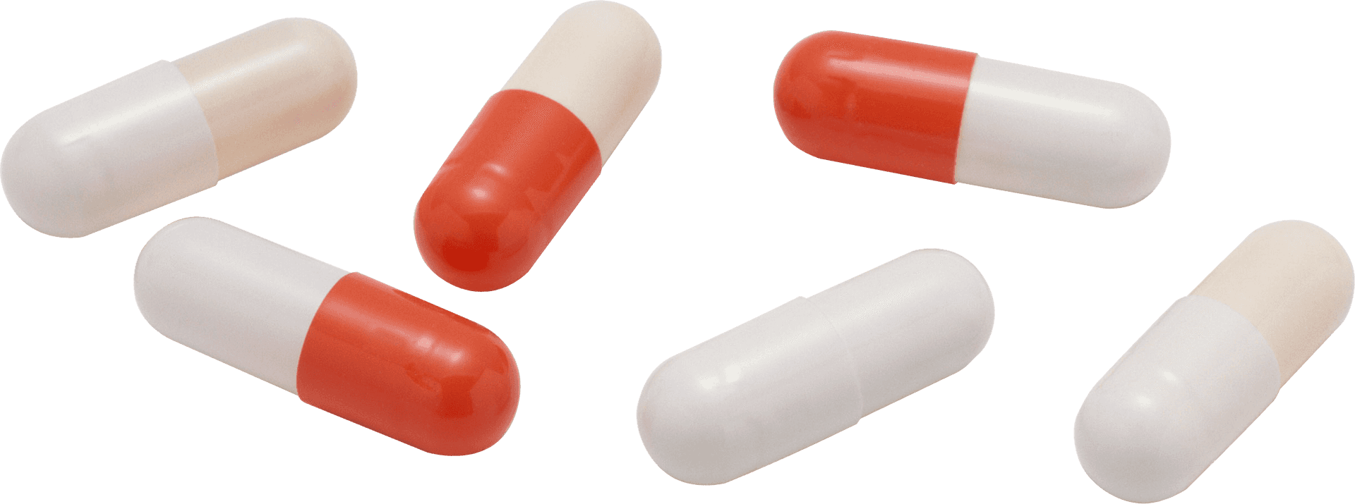Assorted Capsules Transparent Background PNG