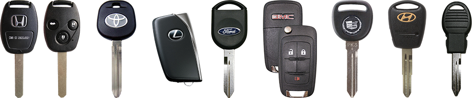 Assorted Car Keys Collection PNG