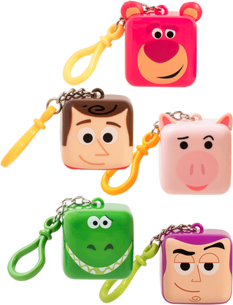 Download Assorted Character Keychains | Wallpapers.com