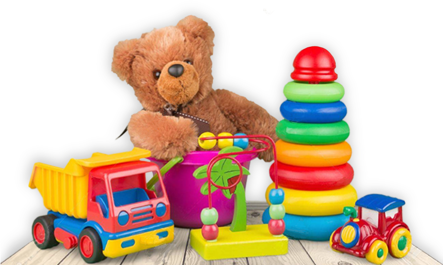 Assorted Childrens Toys Collection PNG