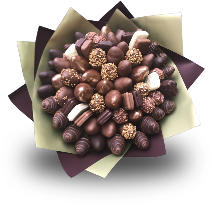 Assorted Chocolate Bouquet PNG