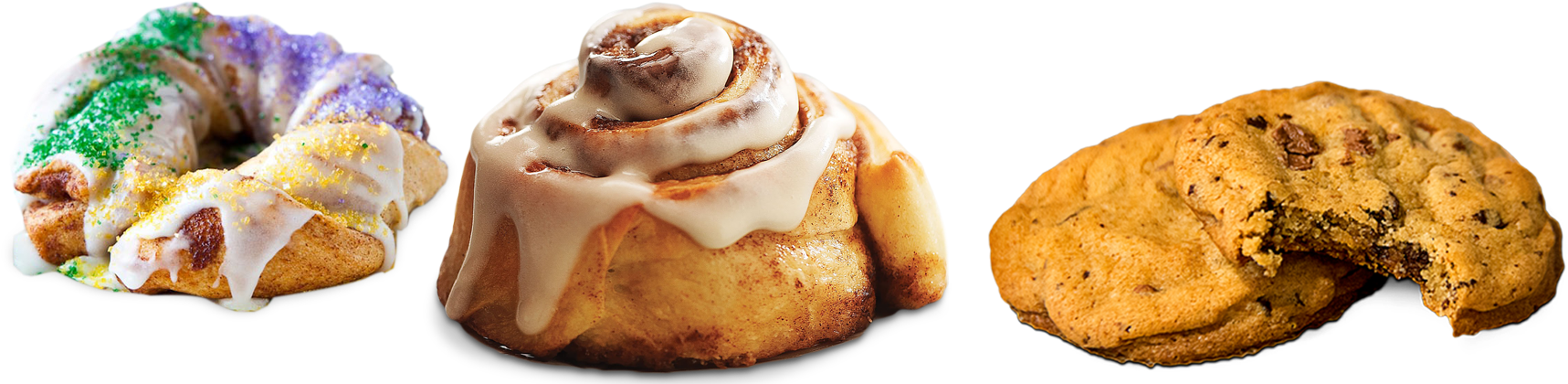 Assorted Cinnamon Desserts PNG