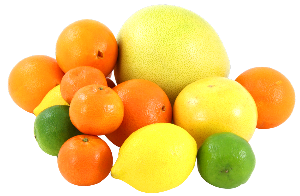 Assorted Citrus Fruits Collection PNG