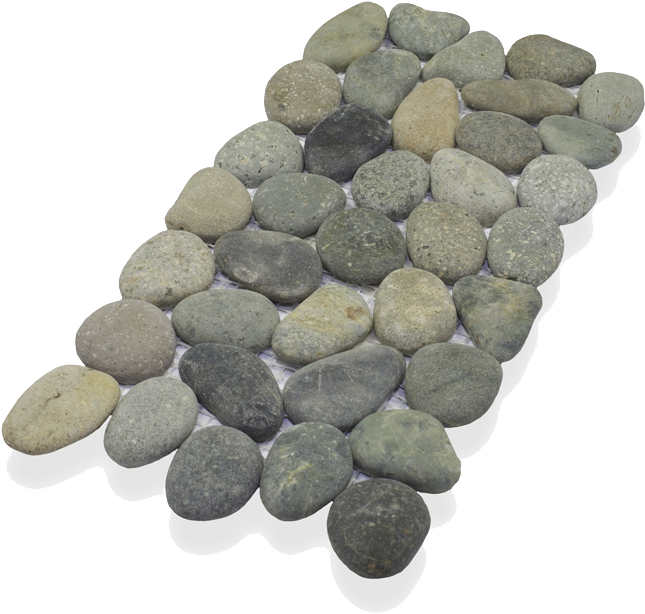 Assorted Cobblestones Texture PNG