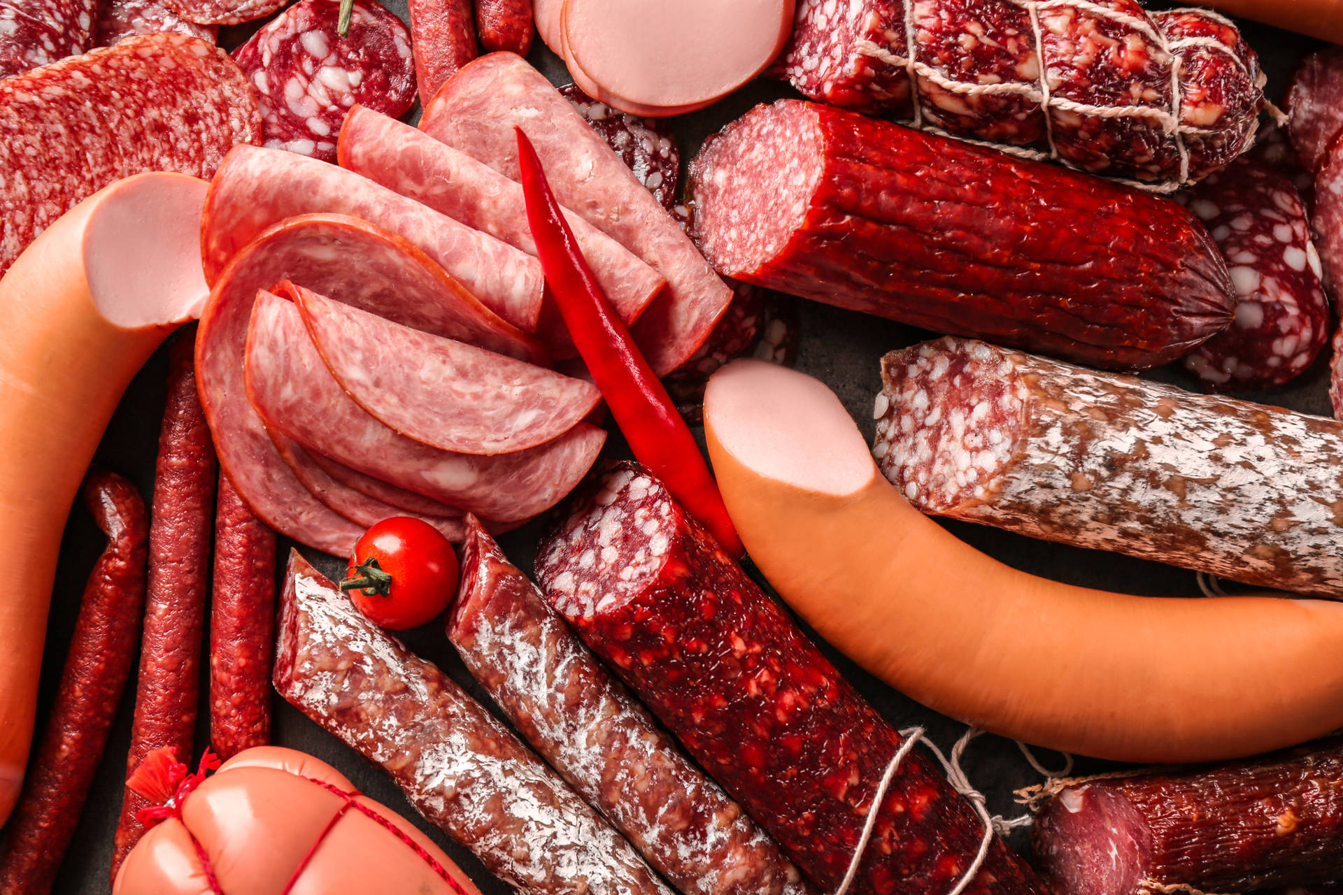 Assorted Cold Meat Close Up Wallpaper