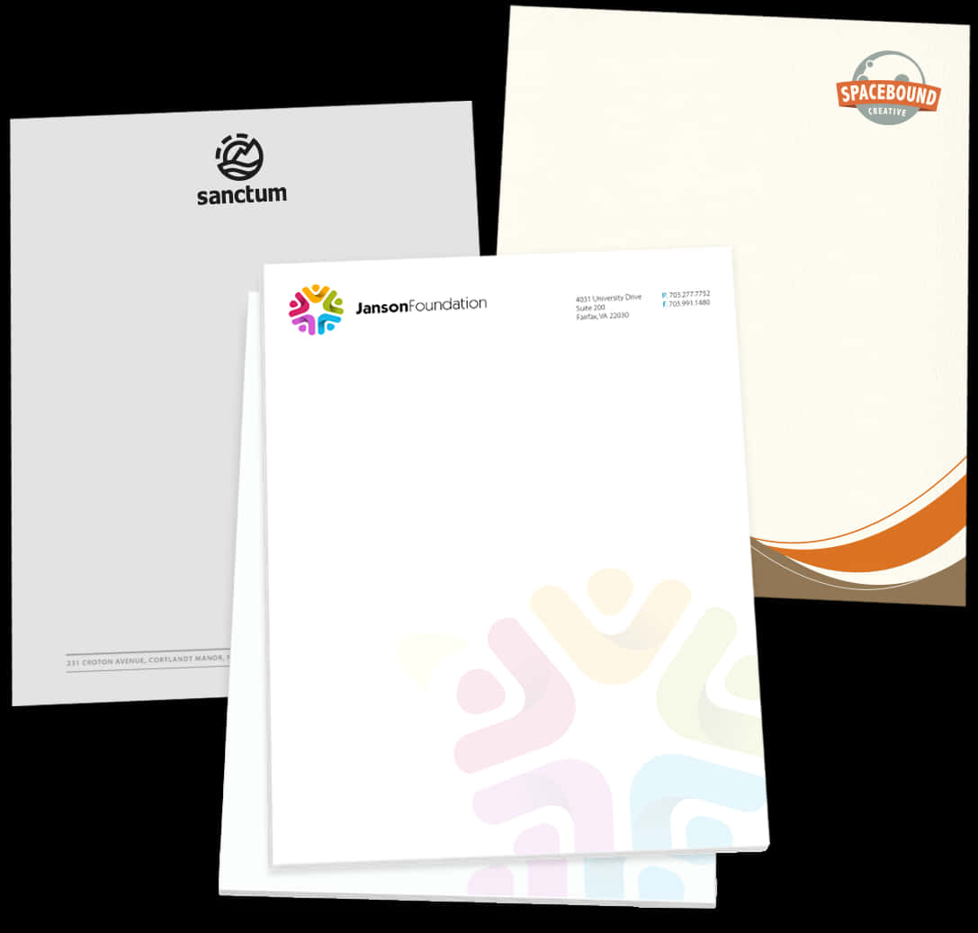 Assorted Company Letterheads PNG