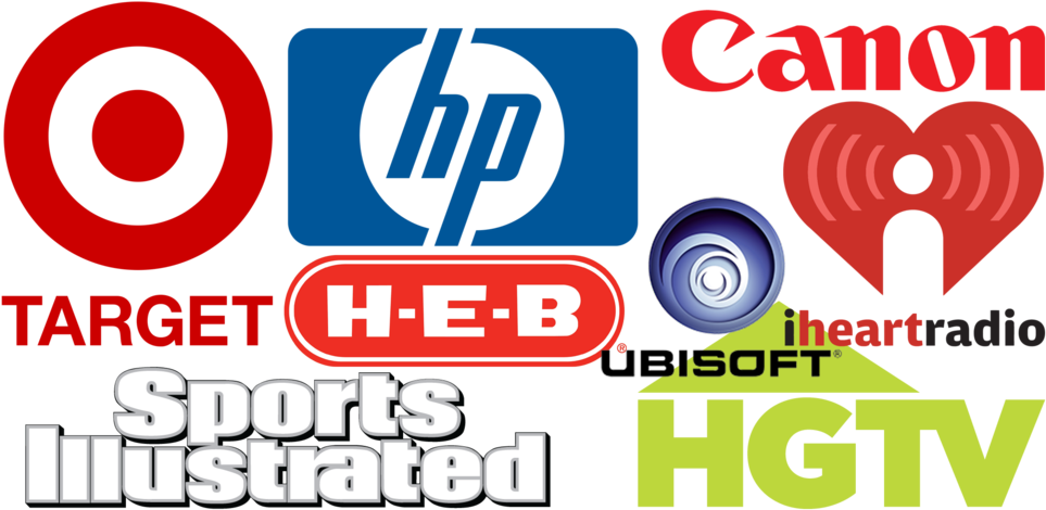 Assorted Company Logos Compilation PNG