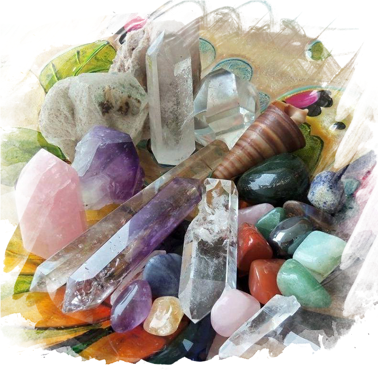 Assorted Crystal Collection PNG