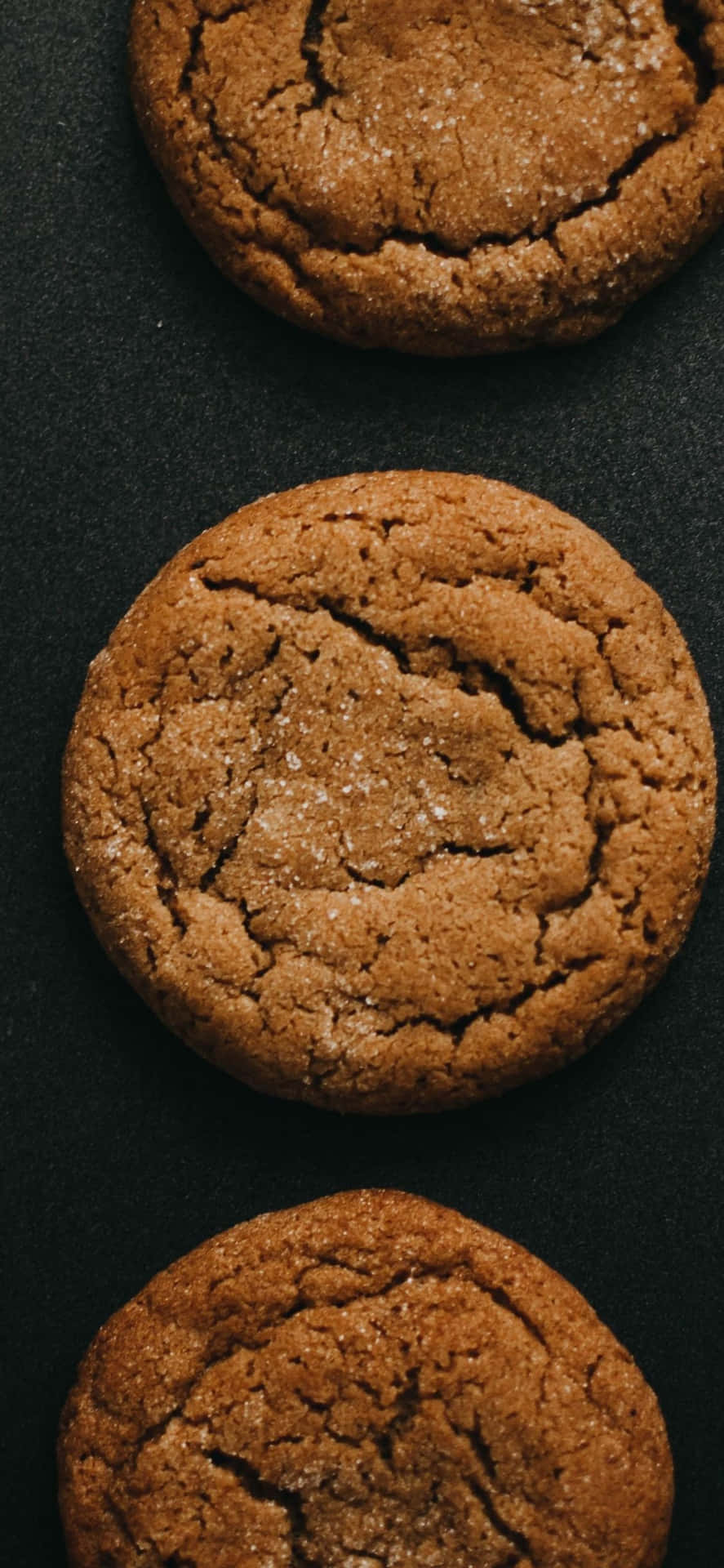 Assorted Delicious Cookies On Display