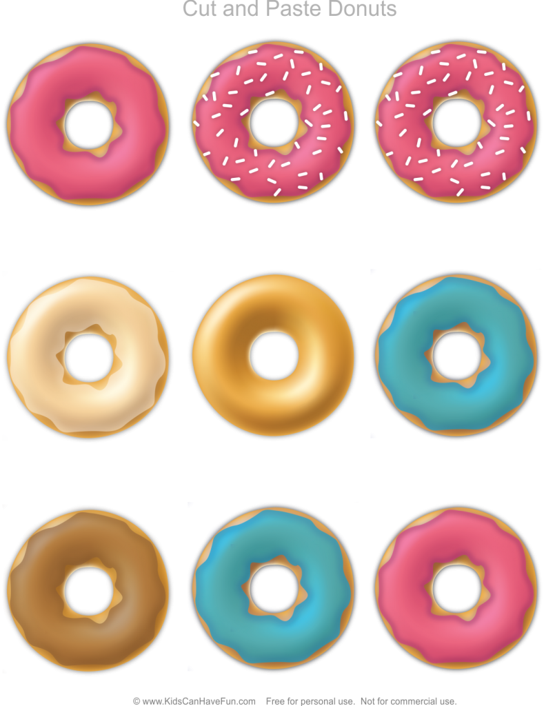 Assorted Donuts Collection PNG