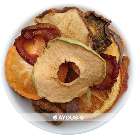 Assorted Dried Fruit Slices PNG
