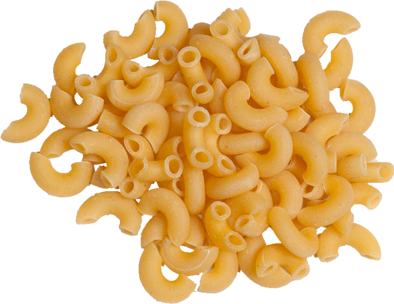 Assorted Dry Pasta Shapes PNG