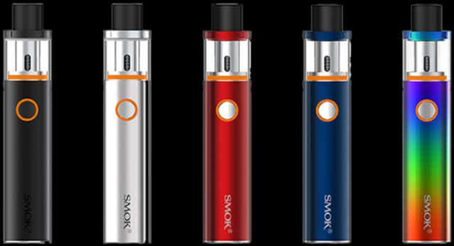 Assorted Electronic Cigarettes Collection PNG