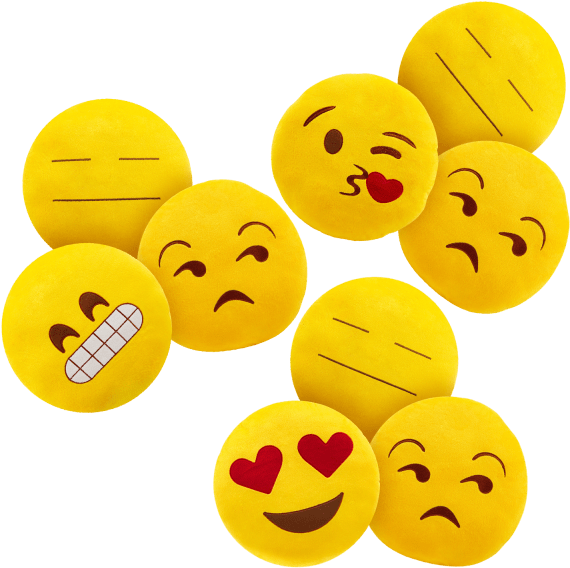 Assorted Emoji Expressions PNG
