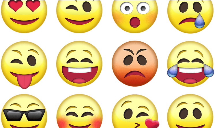 Assorted Emoji Expressions Set PNG