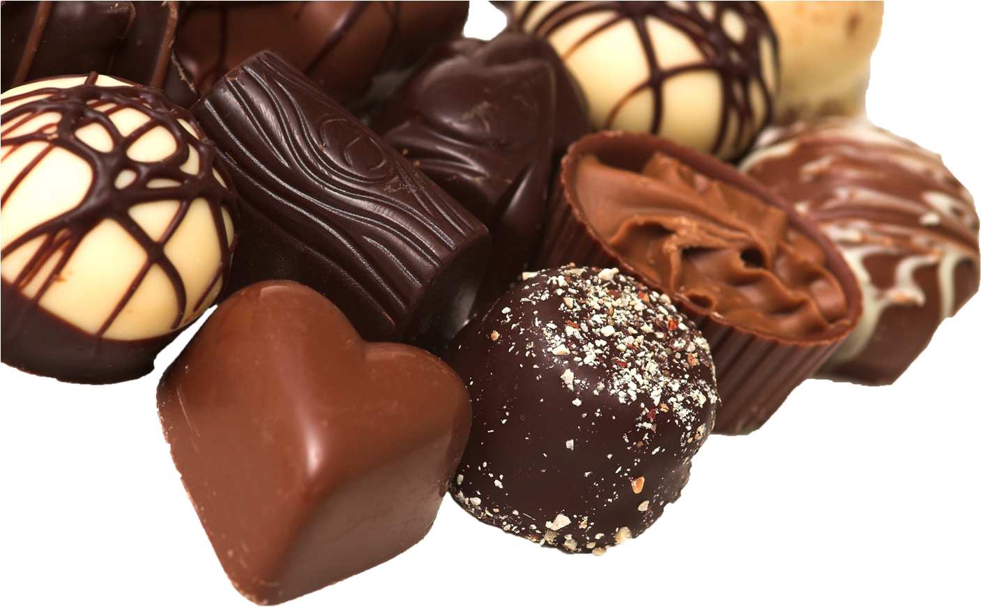 Assorted Fine Chocolates Collection PNG