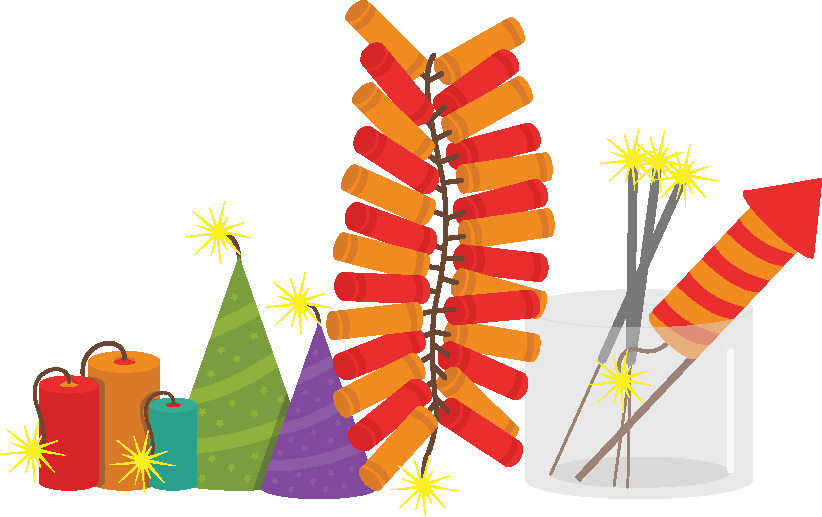 Download Assorted Firecrackers Illustration