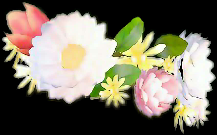 Assorted Floral Arrangement PNG
