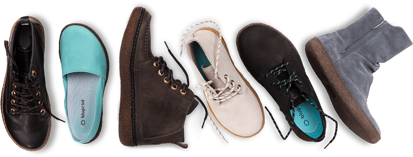 Assorted Footwear Collection PNG