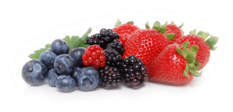 Assorted Fresh Berries PNG