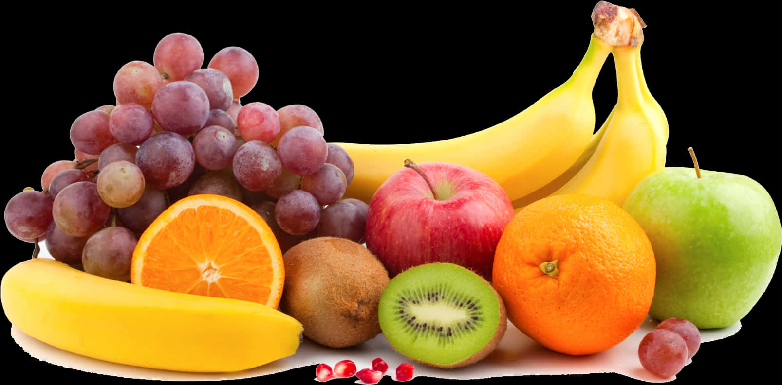 Assorted Fresh Fruit Selection PNG