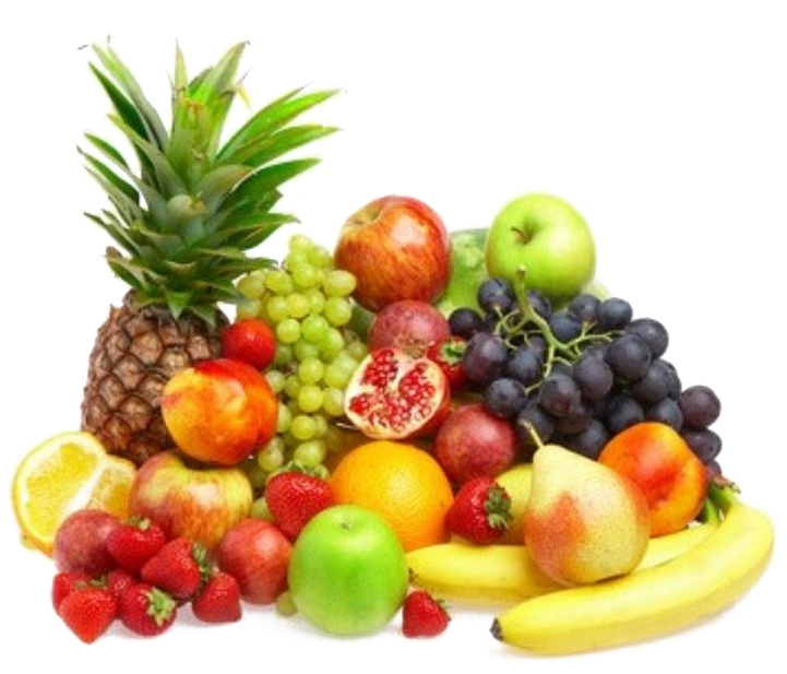 Assorted Fresh Fruit Selection PNG